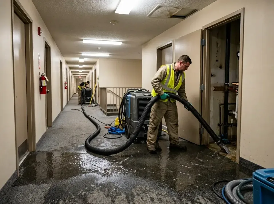 multi-unit-apartment-hallway-f-005 — frequently asked questions, Emergency Burst Pipe Water Extraction & Removal in South Al…